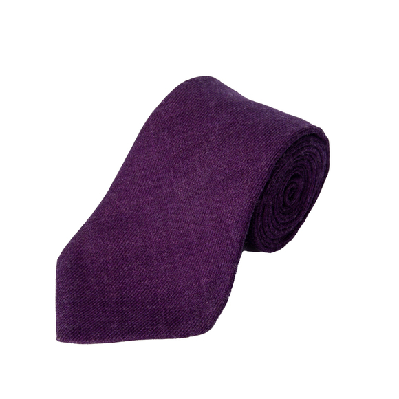 MATTABISCH PURPLE CLASSIC TIE | MENS - Picture 1 of 4